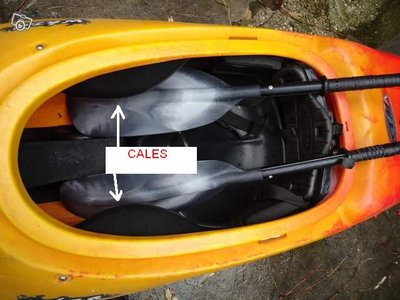 Positions des cales