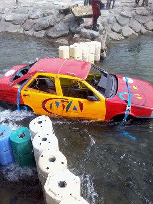 notre module de la vague de kayak freestyle :)