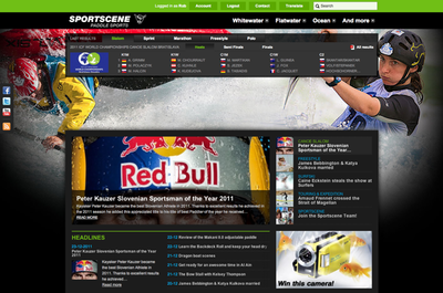 Screenshot Website