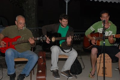 Jérôme, Loïc et Jérémy en concert