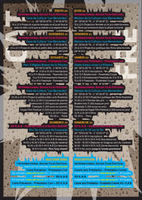 Programme Salt Kayak Festival