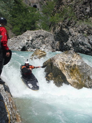 etroiture dans les gorges la durance