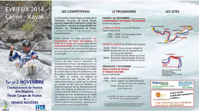 programme course eyrieux novembre 2014