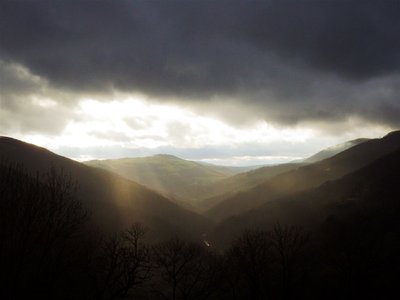 Fin de journée sur les Gorges de Pomayrols.JPG