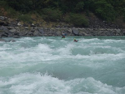 Un beau passage, de grosses vagues