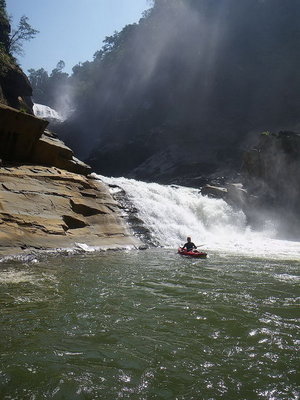 chute 40m + 1er rapide