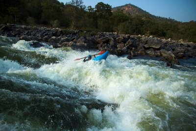 La Cauvery avec un niveau normal