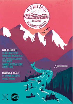 Affiche Durance Whitewater Session 2017