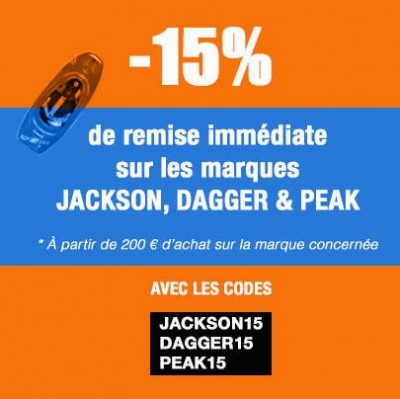 Codes Promo JACKSON, DAGGER, PEAK