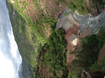 photo prise juste avant le 1er tunnel en venant de Guillaumes