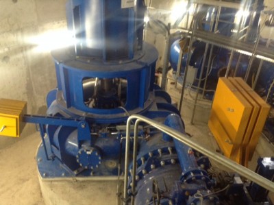 Turbine gauche 2000 litres / seconde