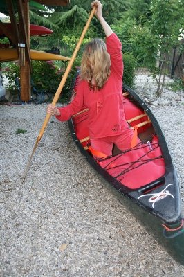 une femme, des sangles, le bonheur quoi !