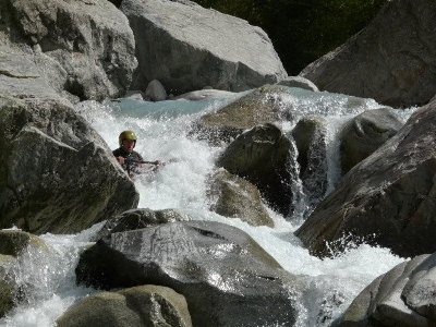Hervé Guérin entre la Bérarde et Champhorant
