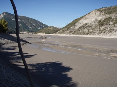 c'était un lac...