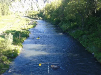 Bassin vu du pont