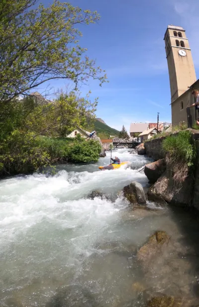 Le casset , vu de l’aval 