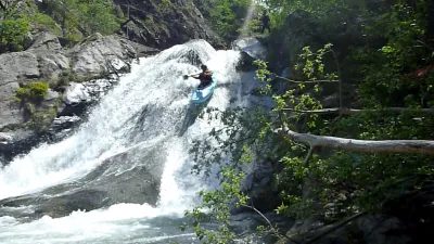 Le toboggan du départ