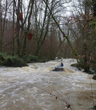 Passage typique de la partie haute, 110 Taillebois
