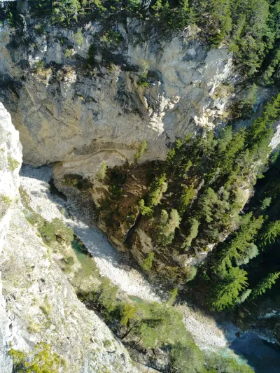 Vue depuis la via ferrata 