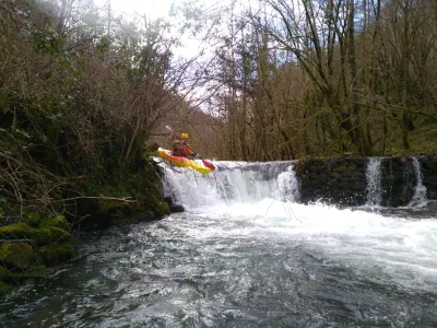 Digue crevée vers le km 4 (photo ploof)