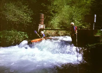 Le "Bidon", peu avant la "Frisette", avec un rappel à surveiller (arrêt possible RD) : baissez la tête, vous aurez l'air d'un coureur !
