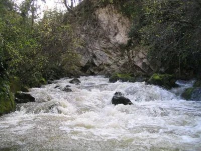 Rapide du Dièdre, 45cm à l'échelle de Nantilla (15/11/2005)