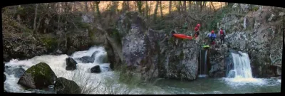petit panorama a l'entrée du gros passage de la riviere.
Abel, Elie & Hugo
niveau : 45-50 cm