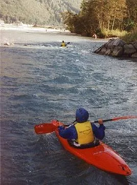 départ en aval du Fayet un matin de septembre