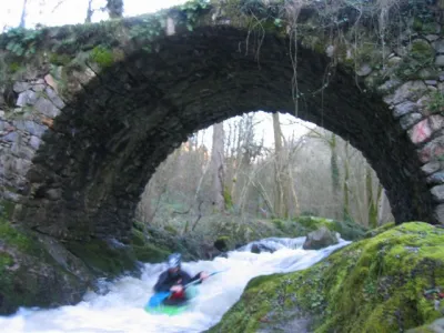 Un des magnifiques ponts du parcours