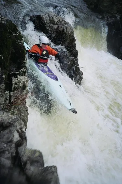 Geoff sur Le saut Ruban