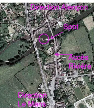 Plan de situation - Beaumont sur Sarthe