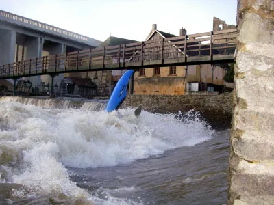 Beaumont sous un autre angle ; Même avec un Salto, on peut s'amuser !