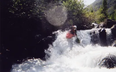 Moi dans la "grande" chute