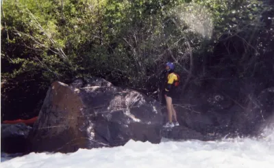 La très mauvaise passe d'Antoine sur la grande chute...