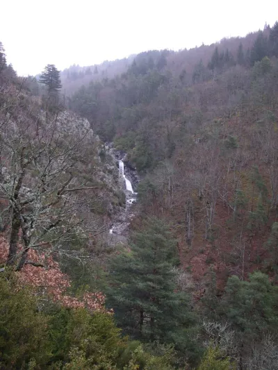vue d'ensemble du canyon
