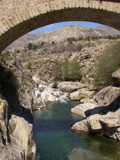 L'arrivée idyllique, à l'image de ce parcours et des rivières corses