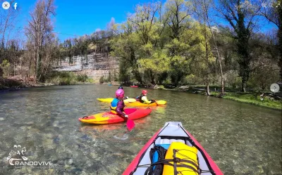 Au fil de l'eau - photo Yannick Vericel / Lyon Urban Kayak