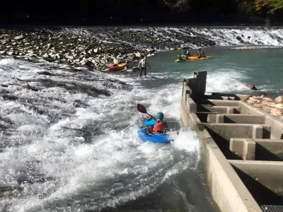 CKAMB oct 2018
premier seuil le long de la passe à poissons