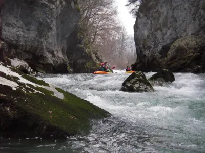 L'entrée de la gorge