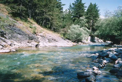 La Clarée... Etiage