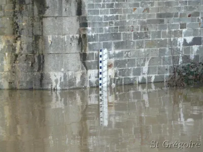 St-Grégoire lord de la crue de 2008