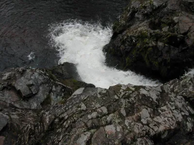 Saut du Gouloux - en haut 20.04.2004