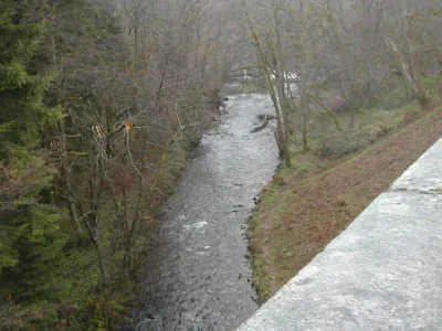 La Cure vue du pont