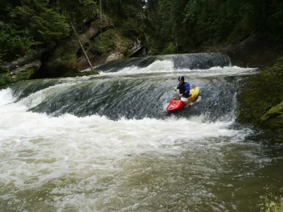 Thibault dans le deuxième passage
juin 2005
photo d'Alex Shall