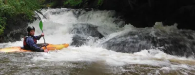 Tobboggan sur le début