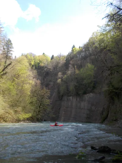 Cadre de toute beauté dans les Gorges du Chéran.