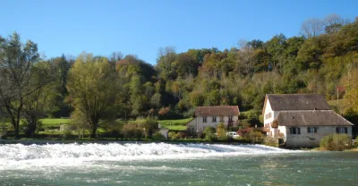 Barrage de Cléron (plutôt RD)