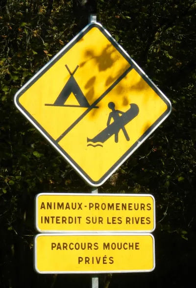 Pendant 5km, RD amont du pont de Chatillon