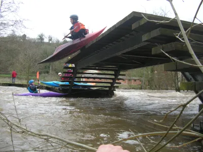 Passerelle du haut du bassin (photo Jérôme POHU)