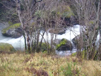 Un passage des gorges par petit niveau
